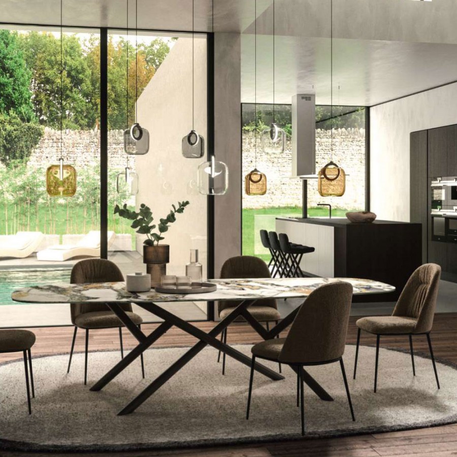 Masa pentru dining Ozzio Italia, Random Fisso